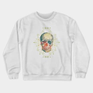 Floral skull Crewneck Sweatshirt